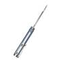 KUBEY Nouveau Vagrant Liner Lock Couteau Pliant Manche G10 Bleu Denim KU291F