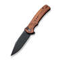 CIVIVI COGENT GUIBOUTIA WOODIA WOOD HANDLE Black Stonewashed 14C28N Blade C20038D-8