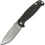 Real Steel 01RE078 S6 Two Tone Finish Griff aus G10 Schwarz