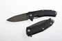 Lionsteel Liner Lock Sleipner Blade DLC+SW blade, BLACK G10 handle, IKBS KUR BBK