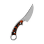 QPS Viper 10Cr15MoV, stonewash,,Handtag: Sköldpaddsharts QS166-C1