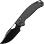 Kunwu Django XL Satin DLC ELMAX Carbon Fiber Black X707XL-F