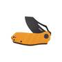 KUBEY Ceyx Liner Lock Flipper Folding Knife Yellow G10 Handle KU335C