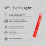 DEFCON 5 ChemLight RED - Duration 12h CY-5559