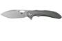 Bestech ESKRA M390, Stone Wash, Titanium, Grey BT1813C