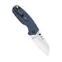 KIZER Azo Towser S Liner Lock Knife Blue Richlite V3593SC1