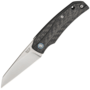 MKM ICE – MAGNACUT SATIN bld - CARBON FIBER hdl, S/S LINER Linerlock MK IC-CF 
