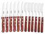 Tramontina Churrasco Jumbo 12-Piece Cutlery Set in Gift Package, Red  21198/776