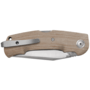 Viper TURN Essential Clip Point Satin M390, Natural Canvas Micarta V5988CN
