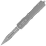 Microtech DIRAC DELTA APOCALYPTIC PART SERRATE NATURAL CLEAR 227-11APNC