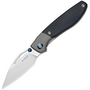 Kizer Shrike S45VN,Stonewashed,Titanium &amp; Richlite®