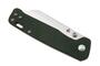 QPS Penguin V2 D2, finitura a 2 toni stonewash - satinata, Manico: Micarta verde QS130V