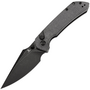 Tenable Knives Fenrir Blackwash 14C28N, Svart Micarta