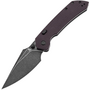 Tenable Knives Fenrir Blackwash Nitro V, Lila Micarta
