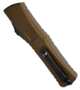 Microtech COMBAT TROODON GEN III T/E BLACK STANDARD TAN 1144-1TA