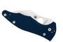 Spyderco YOJIMBO 2 COBALT BLUE G-10 CPM SPY27 PLAINEDGE C85GPCBL2 
