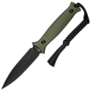 Civivi Perfrico Milled OD Green G10 HandleBlack Stonewashed 14C28N BladeWith 1PC Black Lanyard