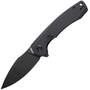 Kubey Calyce Liner Lock Flipper Folding Knife Black G10 Handle KU901L