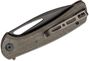 SENCUT Honoris Micarta Vert Foncé/Lavage Noir 9Cr18MoV SA07B