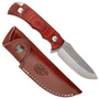 MUELA 85mm STONED WASHED full tang blade, Pressed coral wood     ATB-9R