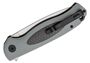 Petrified Fish PFB03 Stamp Satin D2 Carbon Fiber With Gray G10 PFB03GAS