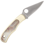 Spyderco Bug Nickel Silver Abalone C133AP
