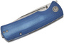 Petrified Fish PFP01 Beluga Stonewash K110 Blue Micarta PFP01BMWW
