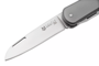 Fox-Knives FOX VULPIS FOLDING KNIFE STAINLESS STEEL M390 POLISH BLADE,TITANIUM SANDBLASTED HANDLE FX