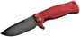 Lionsteel SR Flipper RED Aluminum knife, RotoBlock, Chemical Black blade Sleipner SR11A RB