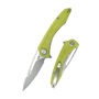 Kubey Merced Folding Knife Translucent Yellow G10 Handle KU345H