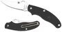 Spyderco UK Penknife Lightweight Black Slip Joint/Drop Point C94PBK3