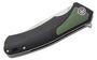 Petrified Fish PF838 Pub Satin D2 Green G10 With Black G10 PF838GRS
