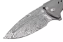 We Knife Nexusia Polished Bead Blasted Titanium Handle WE22044-ds1