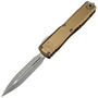 Microtech ULTRATECH GEN IV D/E APOCALYPTIC FULL SERRATE TAN 11224-12APTA
