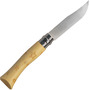 Opinel VRI N°07 Inox Nature Motív Csillagok 254235