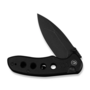 Civivi Triptych Black G10 HandleBlack Stonewashed 14C28N BladeButton Lock