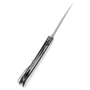 Tenable Knives Kratos Stonewashed Nitro-V White &amp; Black G10