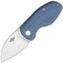 OKNIFE (G10 Grey),Folding knife,158.7mm length,G10 handle,N690 blade (Grey) Parrot(Gray)