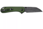 CIVIVI Elementum Green Canvas Micarta Handle Damascus Blade C18062AF-DS1