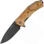 Lionsteel Liner Lock Sleipner Blade PVD+SW blade, OLIVE WOOD handle, IKBS KUR BUL