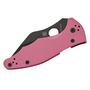 Spyderco Yojimbo 2 Pink G-10 CPM S30V Musta Terä SPRINT Living Beyond Breast