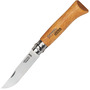 Opinel VRI N°08 Carbon Beech with Leather Sheath 000815