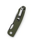 Bestechman Firebird D2, G10, Blokada przyciskiem - OD Green BMK05C