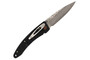 Mcusta MC-114BD Forge Shadow, Damascus Blade with VG-10 Core, Black Stainless Steel Handle