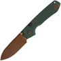 Vosteed Raccoon(Top Liner Lock) 14C28N Copper Dune Green Micarta A2907