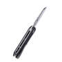 KUBEY Duroc Liner Lock Flipper Petit Couteau Pliant de Poche Manche Noir KU332A