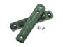 Böker Manufaktur Solingen BFF Packlite Handle Scales Linen Micarta Bottle Green 190683