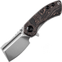 Kansept Mini Korvid Stonewashed CPM-S35VN Copper Carbon Fiber K3030B1