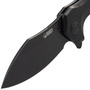 KUBEY Noble Nest Liner Lock Folding Knife Black G10 Handle KU236F