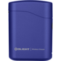Olight Baton 4 Premium Edition Flashlight with Wireless Charging Case (Regal blue, 1300 Lumens)